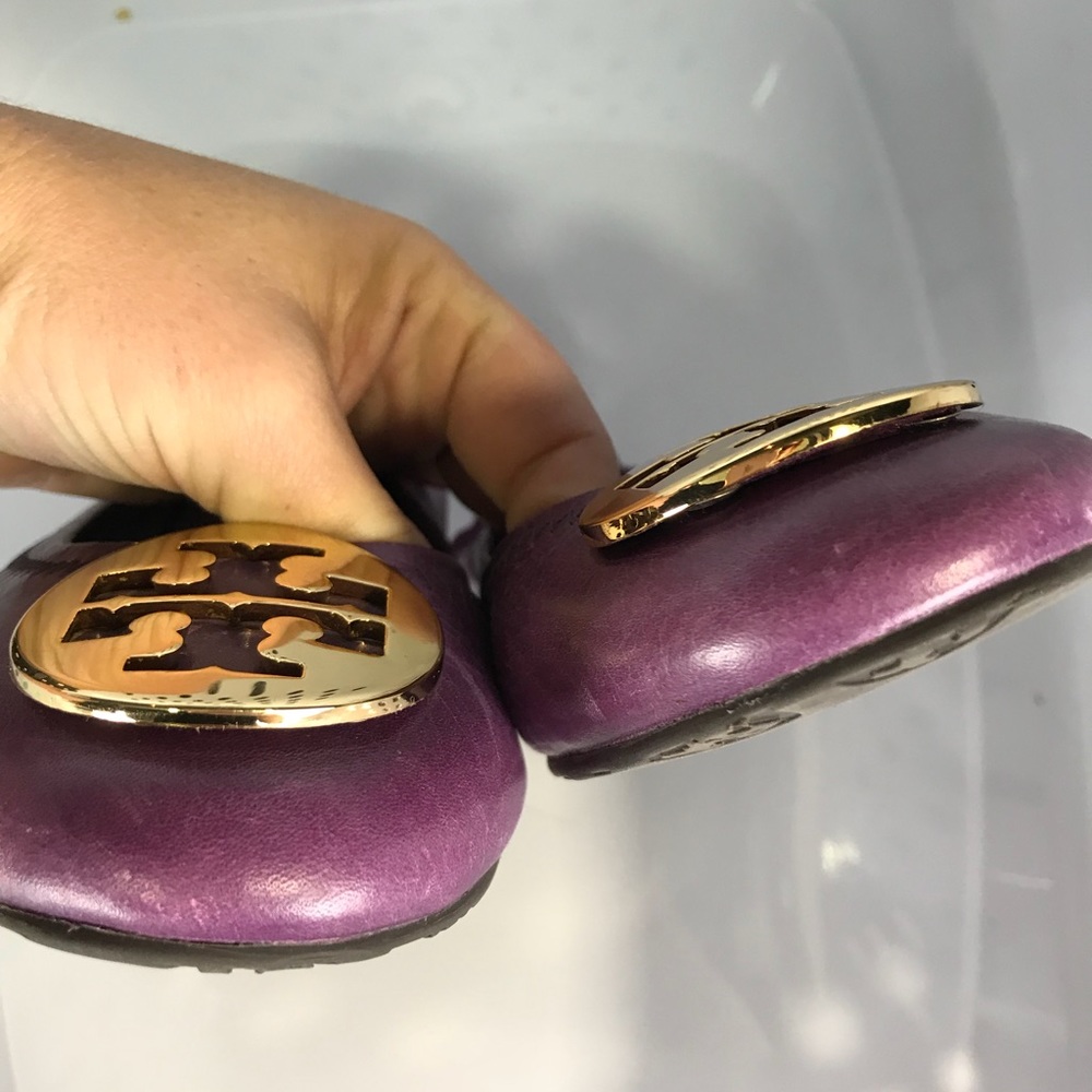 Tory Burch purple Minnie Ballet Flat 7.5